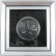 Tableau en bois argente avec calligraphie du Nom du Prophete Mohammed (SAW)