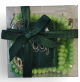 Coffret Cadeau Musulman Couleur Vert : Mini Coran + chapelet "Sabha"