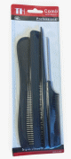 Lot de Peignes Professionnels TH Comb – Noir Fiche produit prête à publier