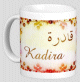 Mug prenom arabe feminin "Qadira" -