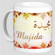 Mug prenom arabe feminin "Majida" -