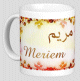 Mug prenom arabe feminin "Meriem" -