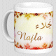 Mug prenom arabe feminin "Najla" -