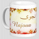 Mug prenom arabe feminin "Najoua" -