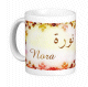 Mug prenom arabe feminin "Nora" -