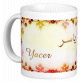 Mug prenom arabe masculin "Yacer" -